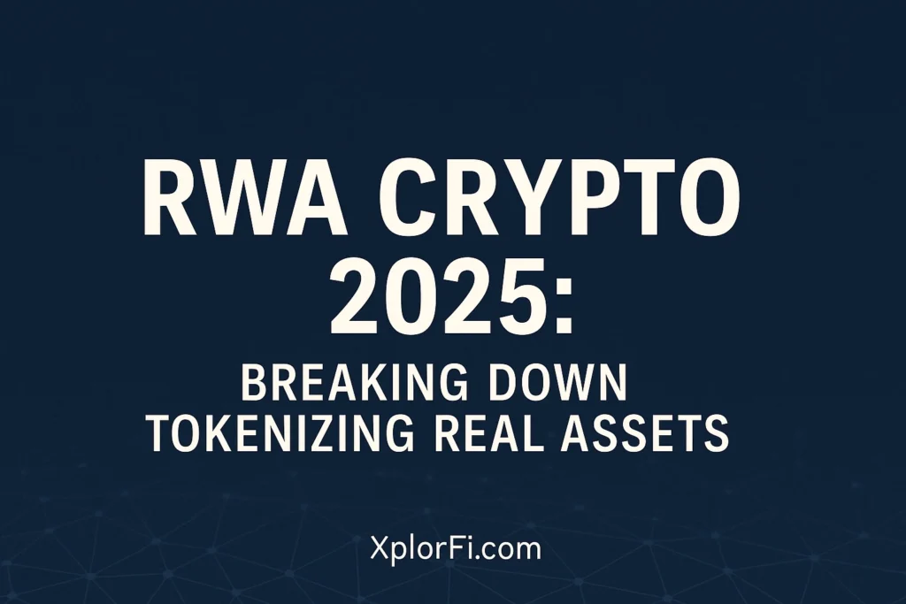 RWA Crypto isn’t just a passing trend, it’s the anchoring force that could pull Web3 into the real world and give it staying power