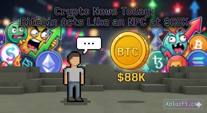 Crypto News Today Bitcoin Acts Like an NPC at $88K