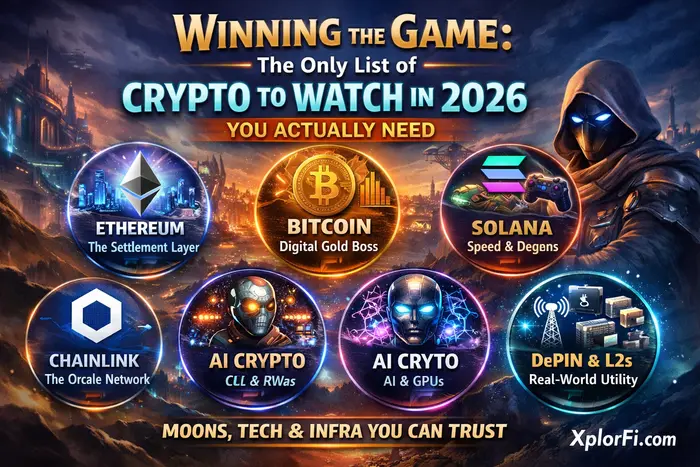 “Crypto to watch in 2026, price go up, price do tricks, From Bitcoin boom to AI flicks, don’t get rugged, learn the picks.”
