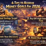 4 Tips to Achieve Money Goals For 2026