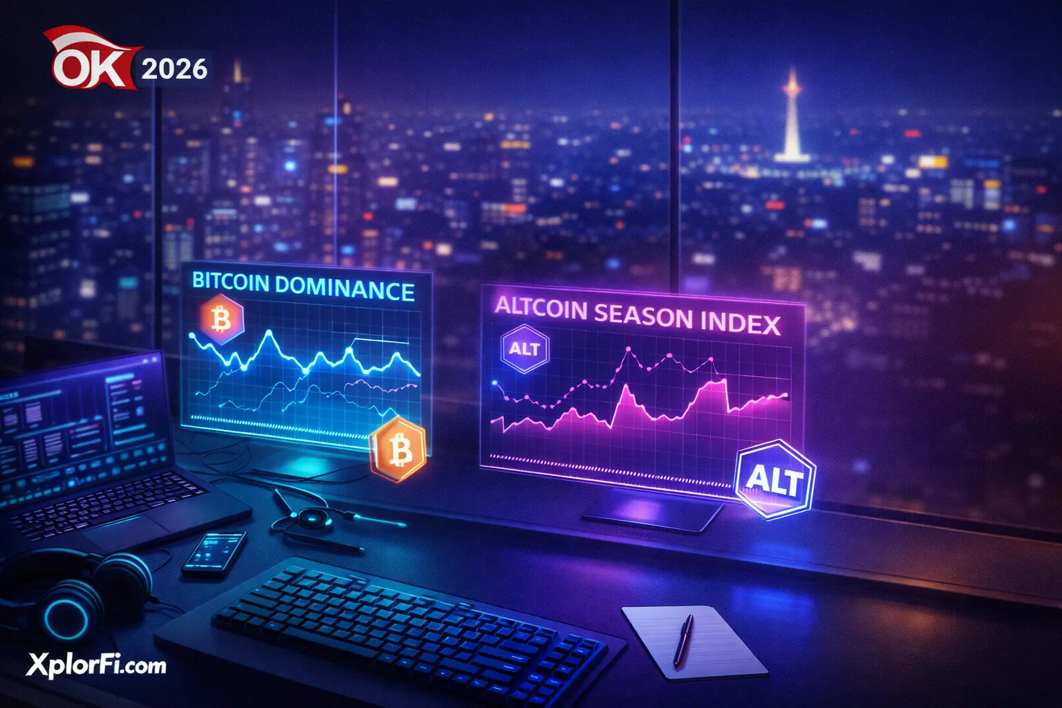 Altcoin Season bukan jaminan semua koin naik. Di pasar yang padat, uang mengalir ke narasi yang kuat, bukan sekadar numpang eksis." > — XplorFi.com (2026)